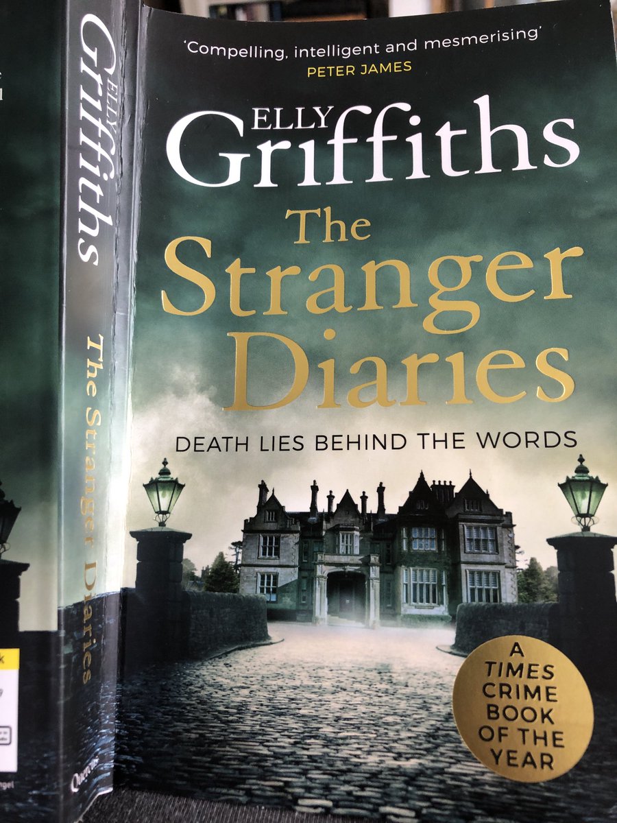 GregMosse's tweet photo. Superb page of dialogue with intricate connections to other moments I’ve already read (like the two glasses of wine) ⁦@ellygriffiths⁩ #TheStrangerDiaries https://t.co/AdwGsJ2nqv