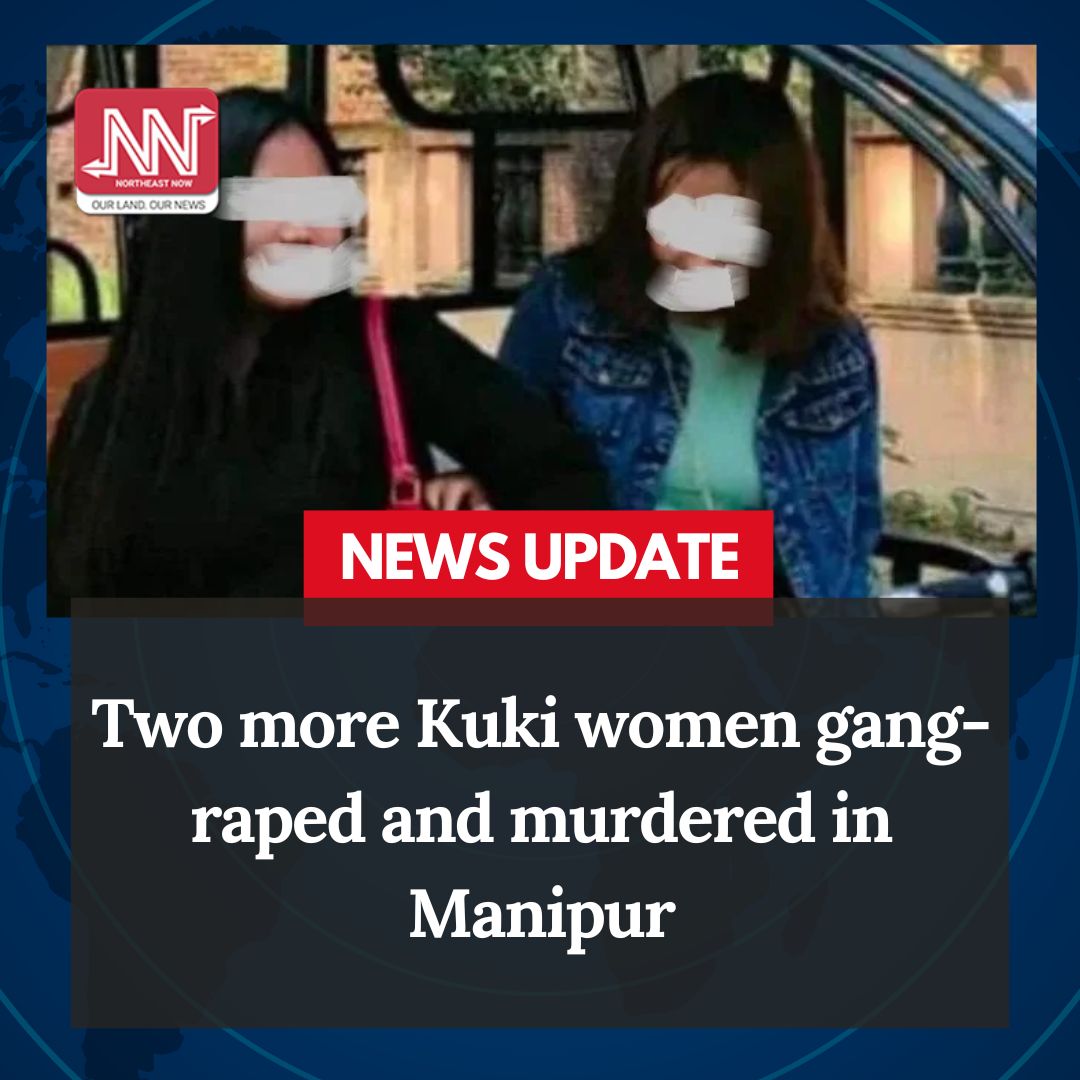 NENowNews's tweet photo. Two Kuki Zomi women from Manipur’s Kangpokpi district were allegedly gang-raped and murdered on the same day, the two women in the viral video were paraded naked.
#manipur https://t.co/QwNRWi6IO1