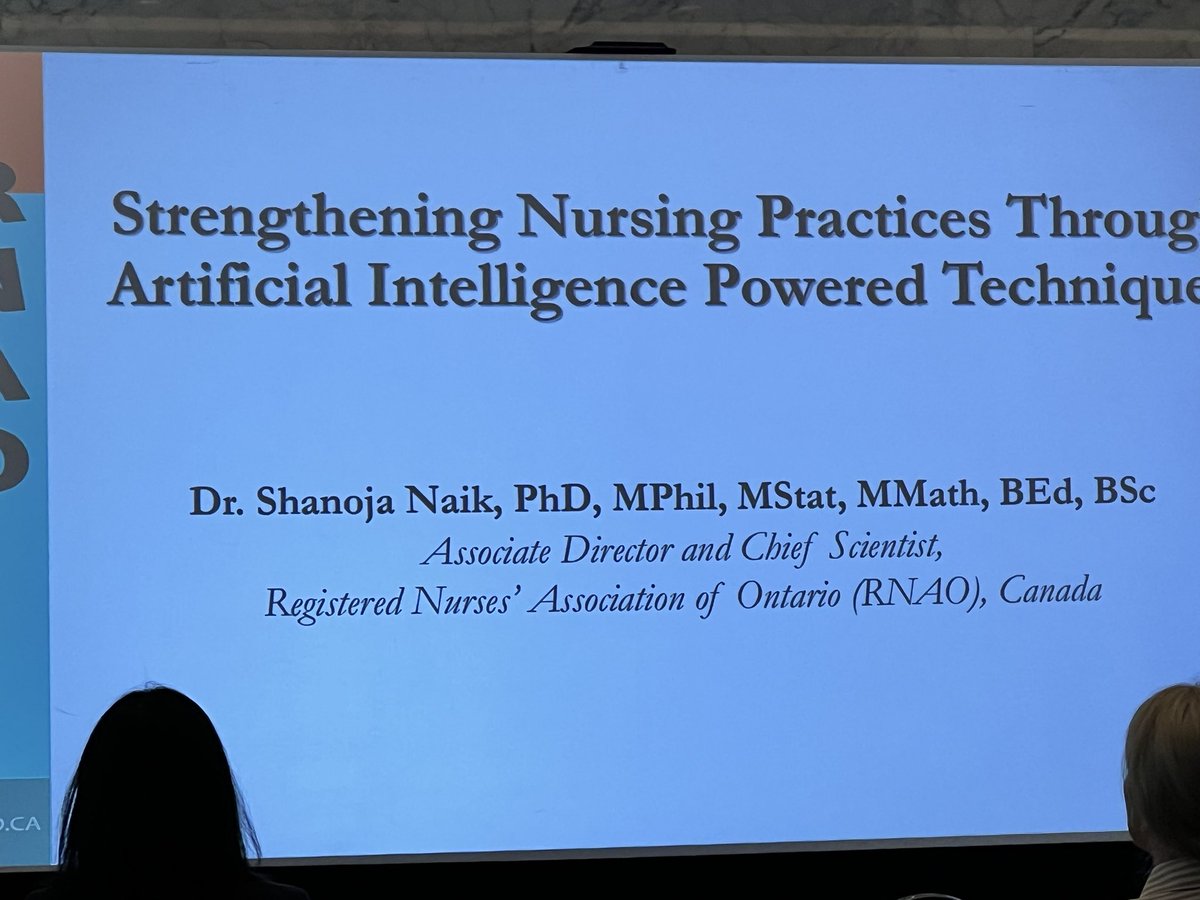 There is a growing recognition of the potential utility of artificial intelligence in guiding nurses’ clinical practice. The future is now! @SigmaNursing @GriffithNursing