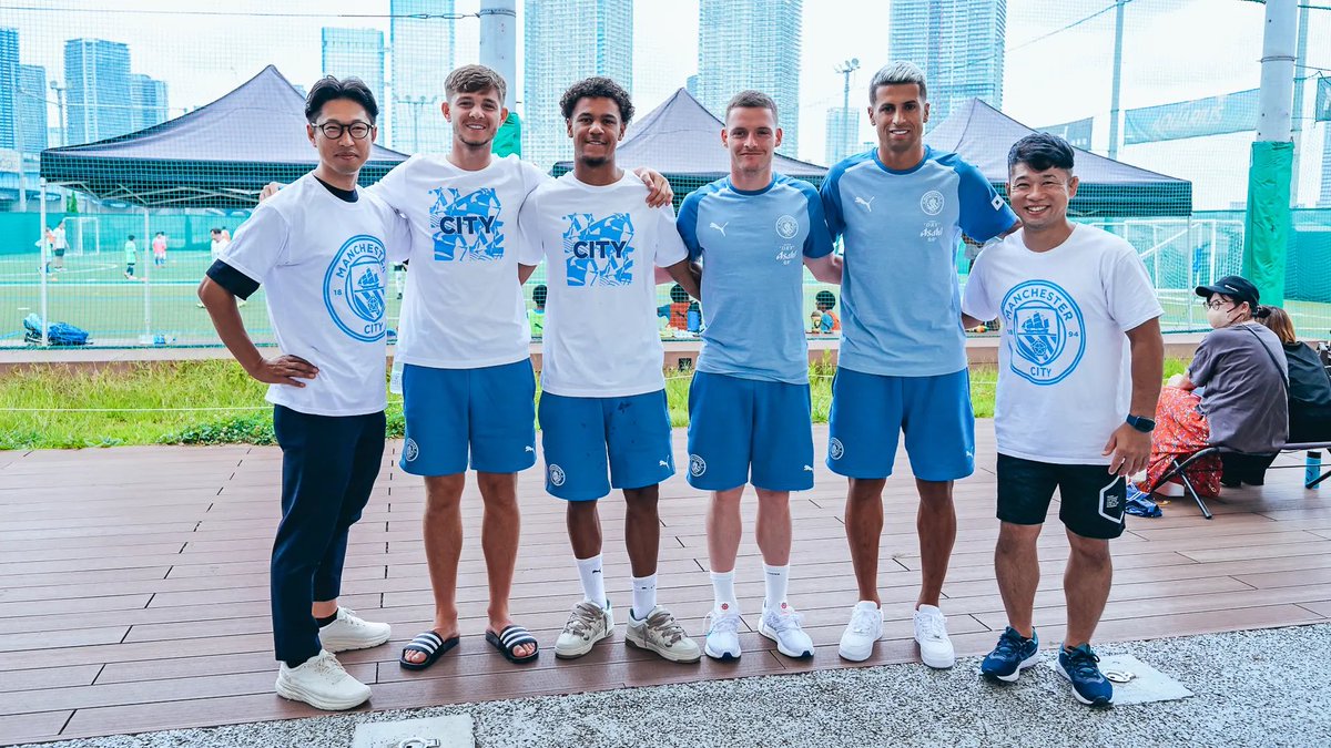 Fabulous to see a former <a href="/mesne_lea/">Mesne Lea</a> pupil - James McAtee, playing in Japan for MCFC !