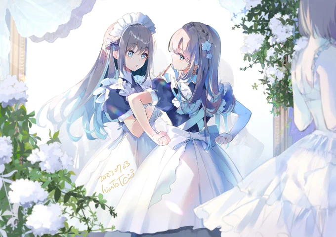 オリジナルのメイドさん   #オリジナル #オリジナルイラスト