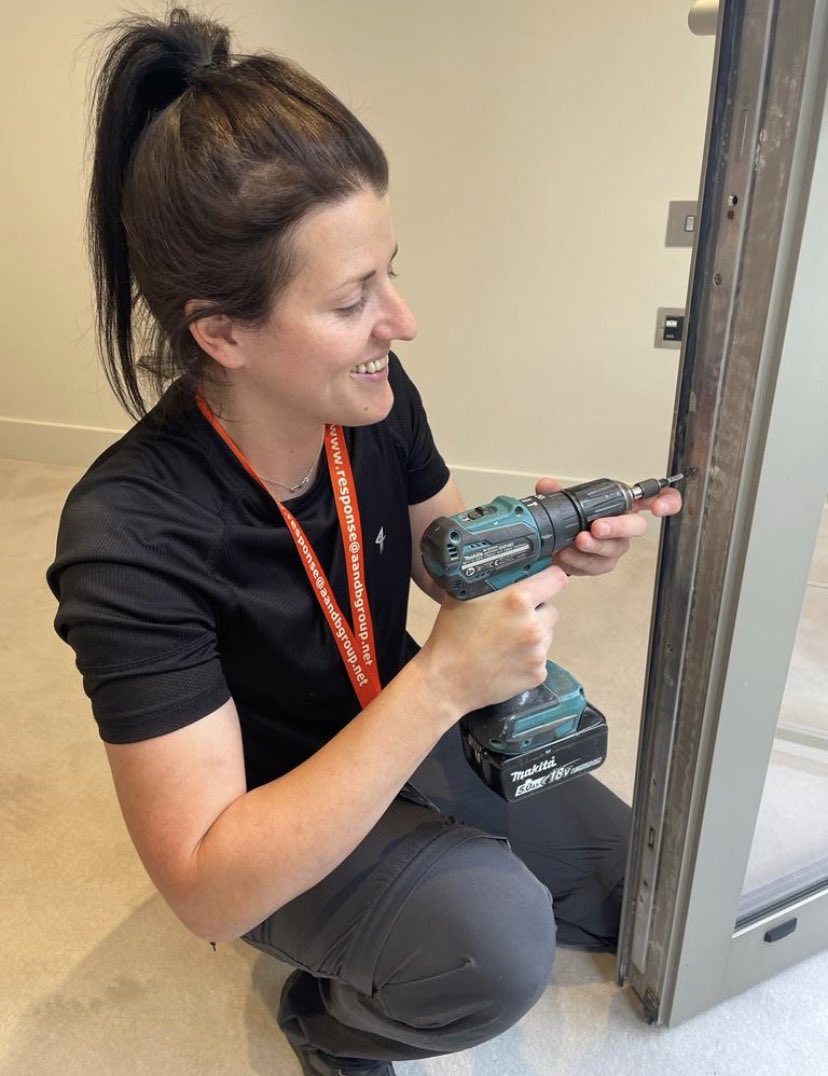 Meet Hannah! 👋  
We are very pleased to welcome Hannah to the team, she will be working with the Response Team as a Skilled Multi-Trader. We are very proud to welcome another female into the industry. #womeninconstruction