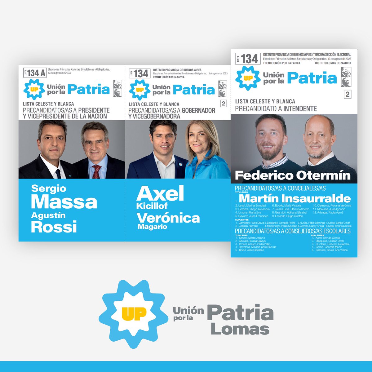 ☀️🇦🇷 | El Futuro de Lomas, de la Provincia y de la Argentina. 

#ElFuturoDeLomas
#FedeOterminIntendente 
<a href="/SergioMassa/">Sergio Massa</a> <a href="/Kicillofok/">Axel Kicillof</a> <a href="/fotermin/">Federico Otermín</a> @unionporlomas