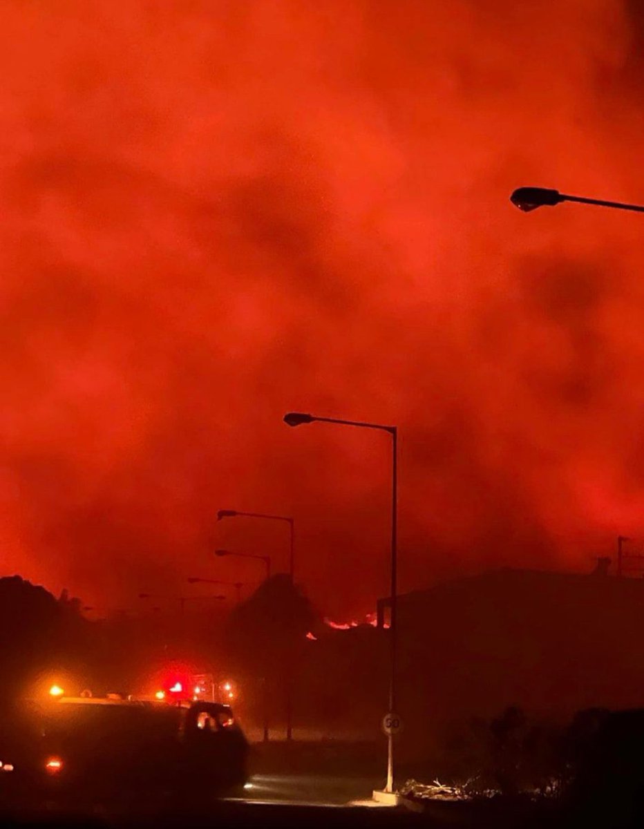 It’s not important how the fires 🔥 in Rhodes started it could be result of arson or nature or more likely both. But it’s the record breaking heat wave parched ground & strong winds which is turning this into a human & ecological disaster. That what a climate crisis means…