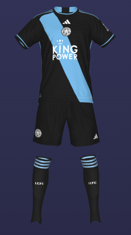 RpKits's tweet photo. Leicester City FC 23/24 Away Kit https://t.co/NT4cv73eWt