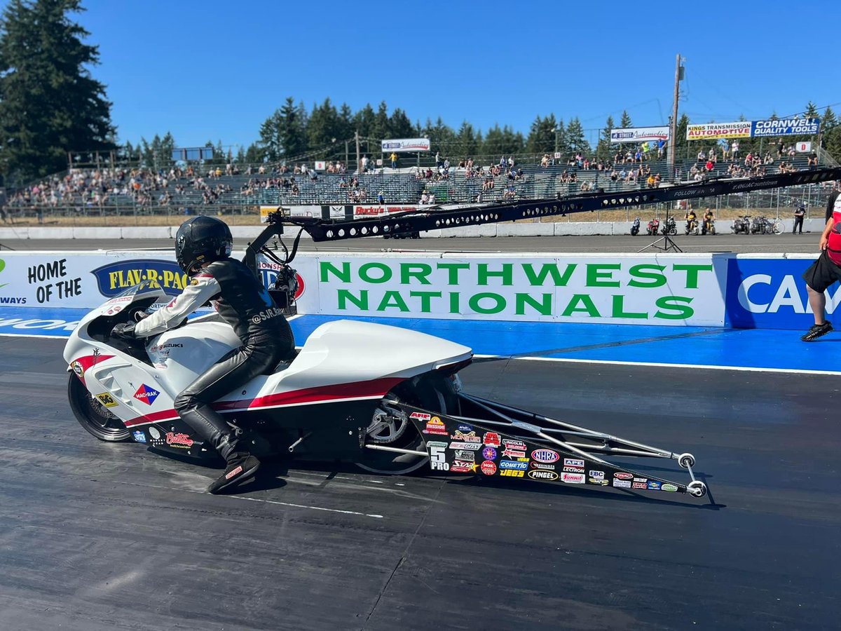 Team SJR is rolling into race day in the #5 spot at the #NorthwestNats. Tune in to #NHRAonFOX at 4:00 p.m. ET to catch the action. #stevejohnsonracing #nhrapsm