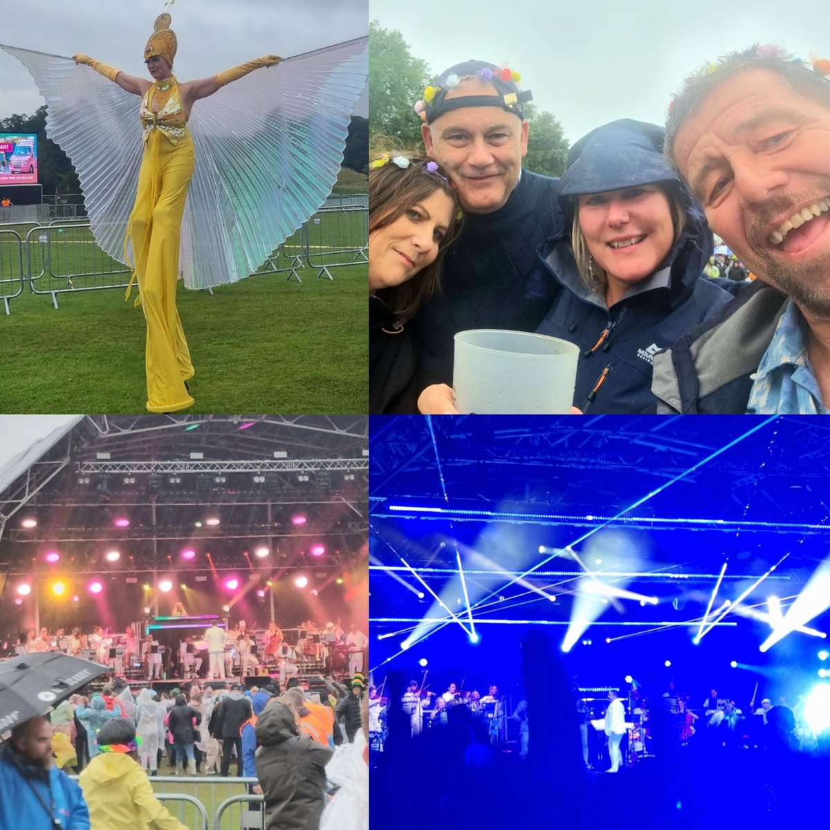 Good fun yesterday at 'Classic Ibiza' at Bowood, despite the ever-worsening rain. A sort of 'rain cameraderie' was present in the crowd. Very British even if we were pretending to be in a Balearic setting
#classicibiza 
#bowood