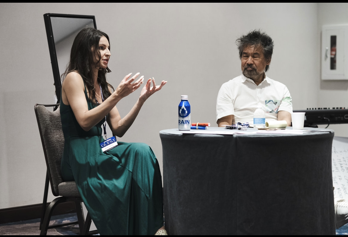 Check out photos from Day 2 of @BwayCon!

@DavidHenryHwang & special guest @MartynaMajok led an Aspiring Playwrights Workshop on Finding Your Superpower.

“The artist creates the art, but it is equally true that the art recreates the artist.” -David Henry Hwang 

#BroadwayCon2023