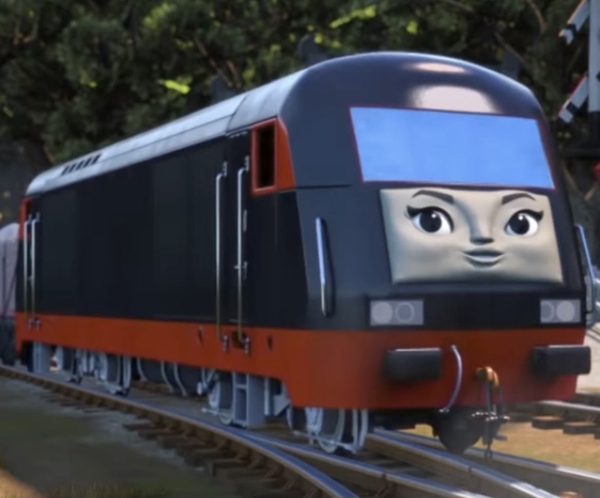 SirHenwarby05's tweet photo. Okay so is she is a maintenance diesel? We should have seen more of her. Trying to work her into my canon and give her a name. 😏 https://t.co/gVizCCEhBR