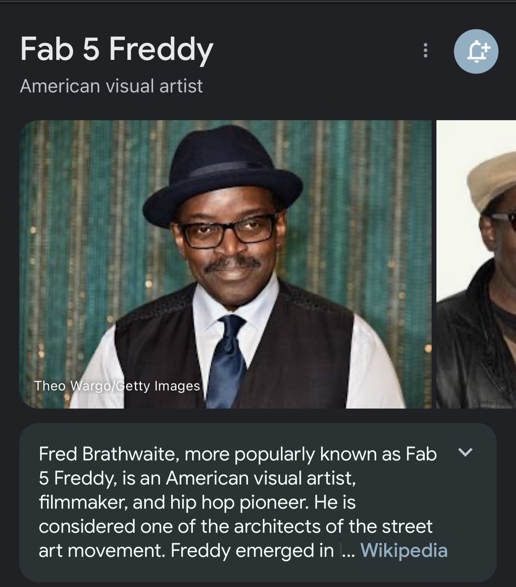 taylorhoops10's tweet photo. @espn the Original #Fab5Freddy https://t.co/p5i2GNTfXS