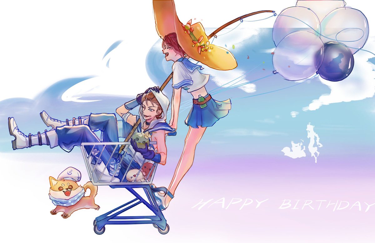 奈布生日快樂！！🎉🎉

新的篇章正在生產中。。。

（（因為新篇章感覺比較難畫 所以本豬也不敢保證什麼時候更新～
想必各位也不是很急對吧🙈🙈
#IdentityV #ナワエマ #傭庭