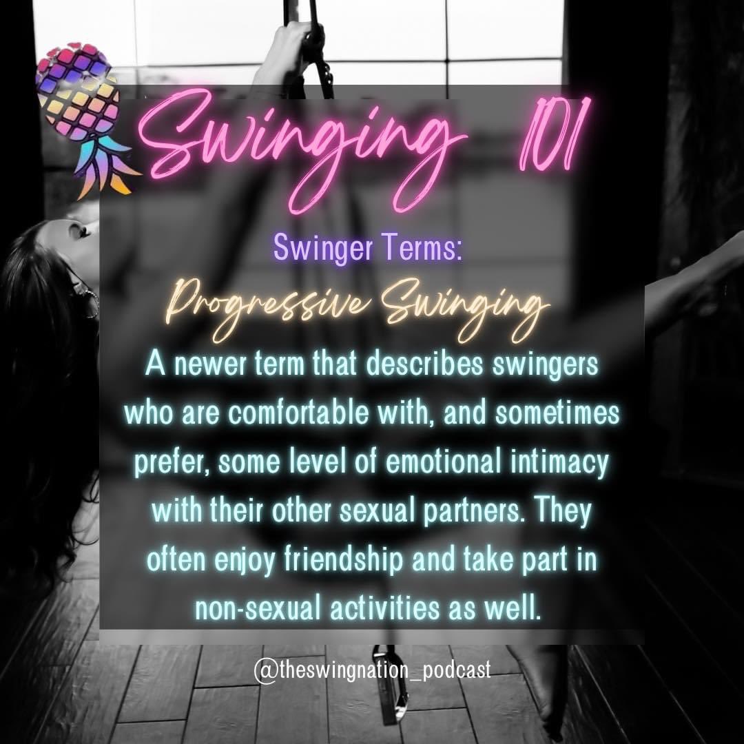NorthMnSouthF's tweet photo. 💫Swinging 101 Sunday💫
Have you guys heard of “progressive swinging”? This is a newer term! What do you guys think?
#progressiveswinging #swingnation #theswingnation #swingerlifestyleeducation #swingereducation https://t.co/r0MEn5yaV1