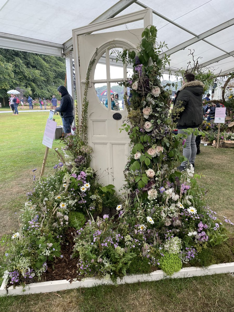 MissShields23's tweet photo. A very wet but delightful day full of flowers 🪻🌸🌿 #RHSTattonPark @The_RHS https://t.co/kLTqWAjRnK