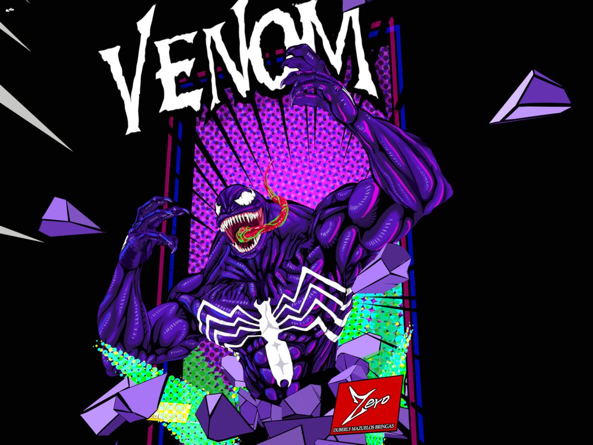 zeroduber's tweet photo. Venom 3d  via @artstationhq https://t.co/uQJPdJPeEG https://t.co/dBhksxkLj5