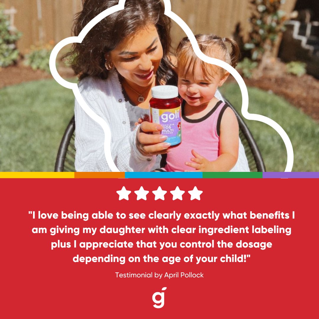 GoliNutrition's tweet photo. In honor of National Parents Day, here are a few words from a Goli Mom - @april.lynn.pollock 💗 https://t.co/XGNl88NRjX