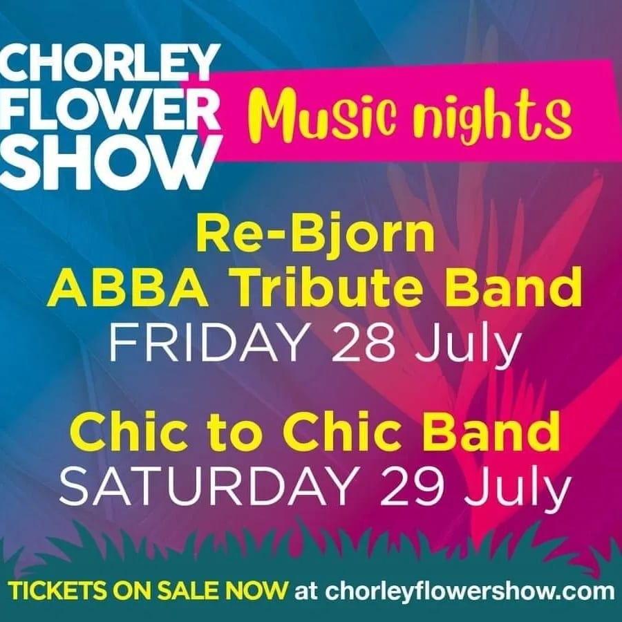 Our next show is on Saturday! In #chorley #chorleyflowershow 
#chictributeshow #nilerodgersandchictribute #chictribute #chictributeband #disco #funk #chictochic #nilerodgersandchic #nilerodgers