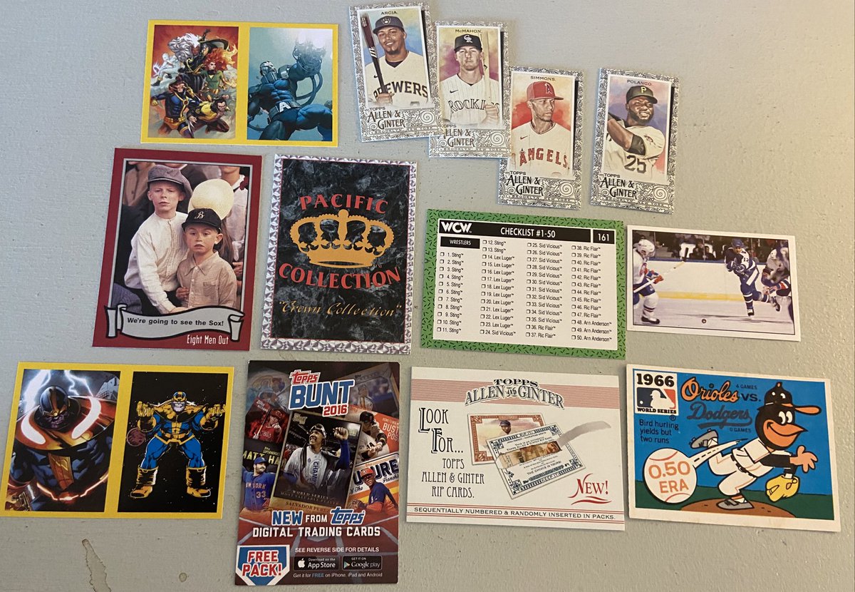 imoMitchCards's tweet photo. 4 🔹WEEKND BLOWOUT Pt2 STAX🔹
Stack 1 for FREE if ur stackin :)
#BackinCali
- see pinned tweet for shipping. Usually down to barter and bundle 🤙 https://t.co/5CX6VbeDDt