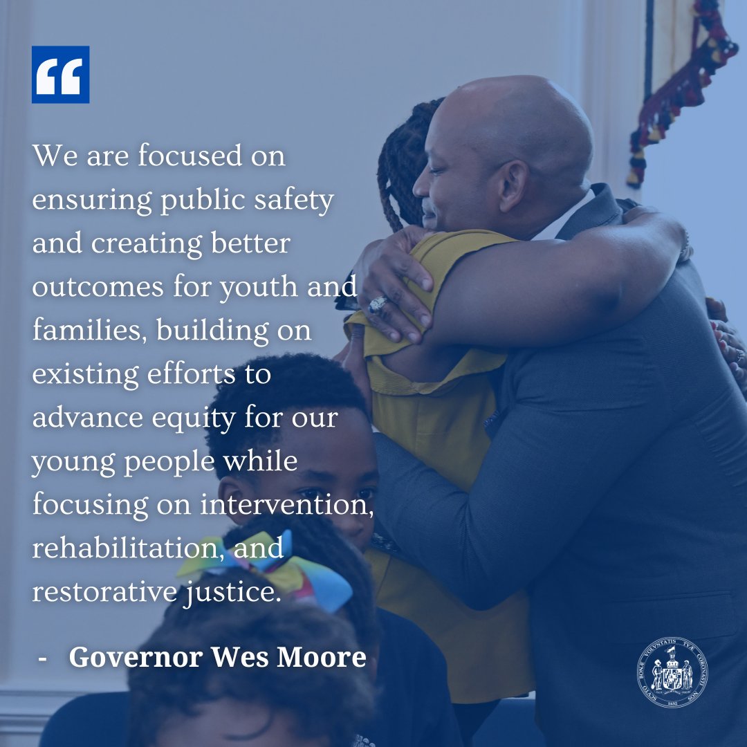 GovWesMoore's tweet photo. When we talk about public safety, we must talk about creating opportunity for our young people.

Our all-of-the-above approach to improving public safety includes investing in young Marylanders and building strong communities. https://t.co/ldsHc2w9Ht