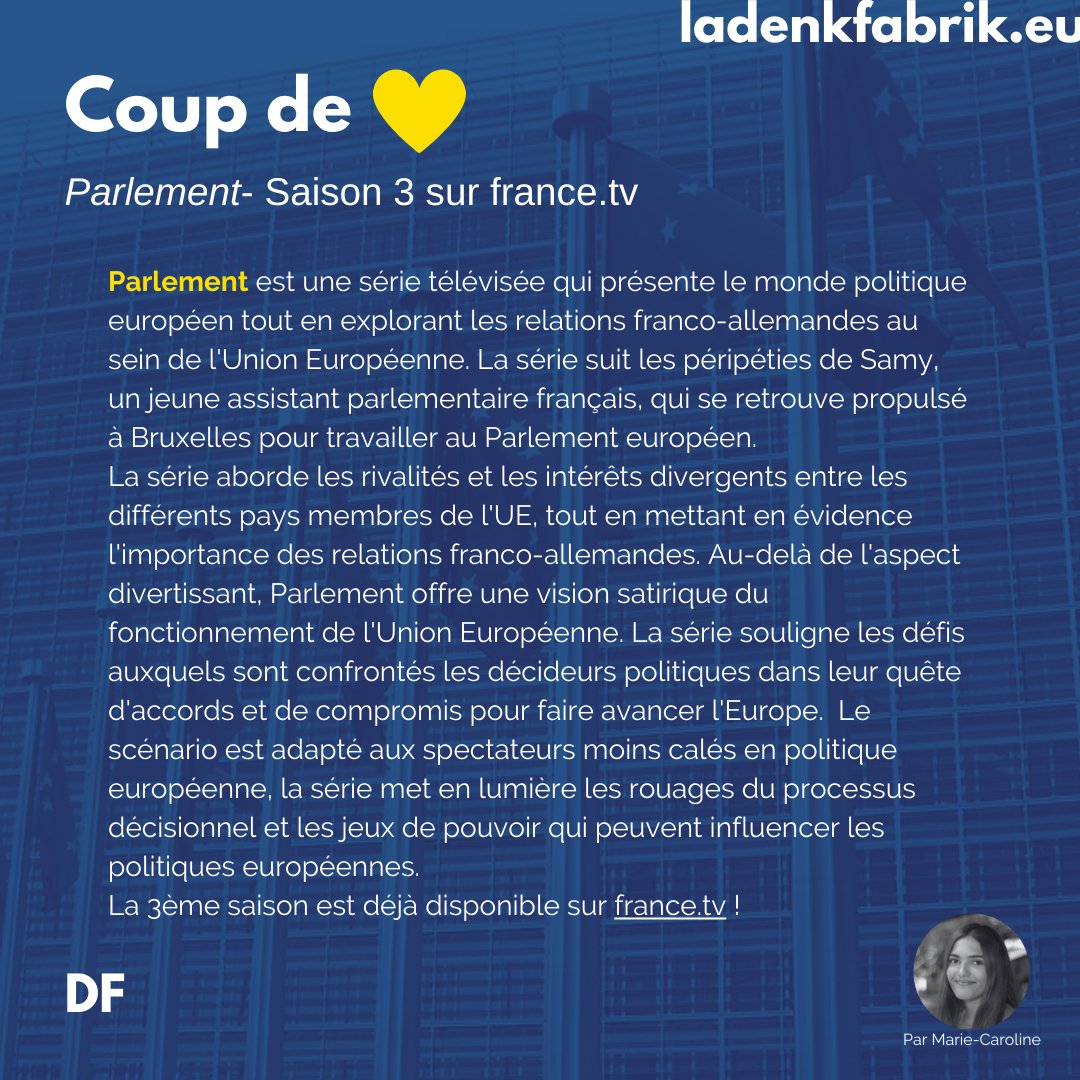 ladenkfabrik's tweet photo. 🇫🇷Cet été, pour le DimanchEU, nos rédacteurs nous font découvrir leurs coups de coeurs!

🇩🇪Diesen Sommer entdecken unsere Redakteure für den Sonntag ihre Lieblingsstücke! https://t.co/DEAmavBcQG