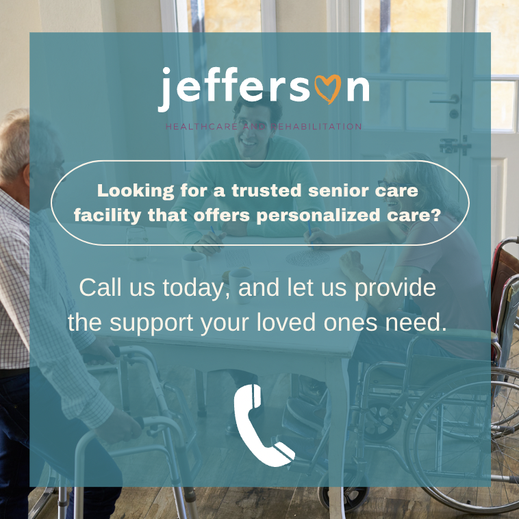 jeffersonhillsH's tweet image. 🌟 Seeking a trusted senior care facility that offers personalized care? Your search ends here! 

#TrustedSeniorCare #PersonalizedSupport #CallUsNow