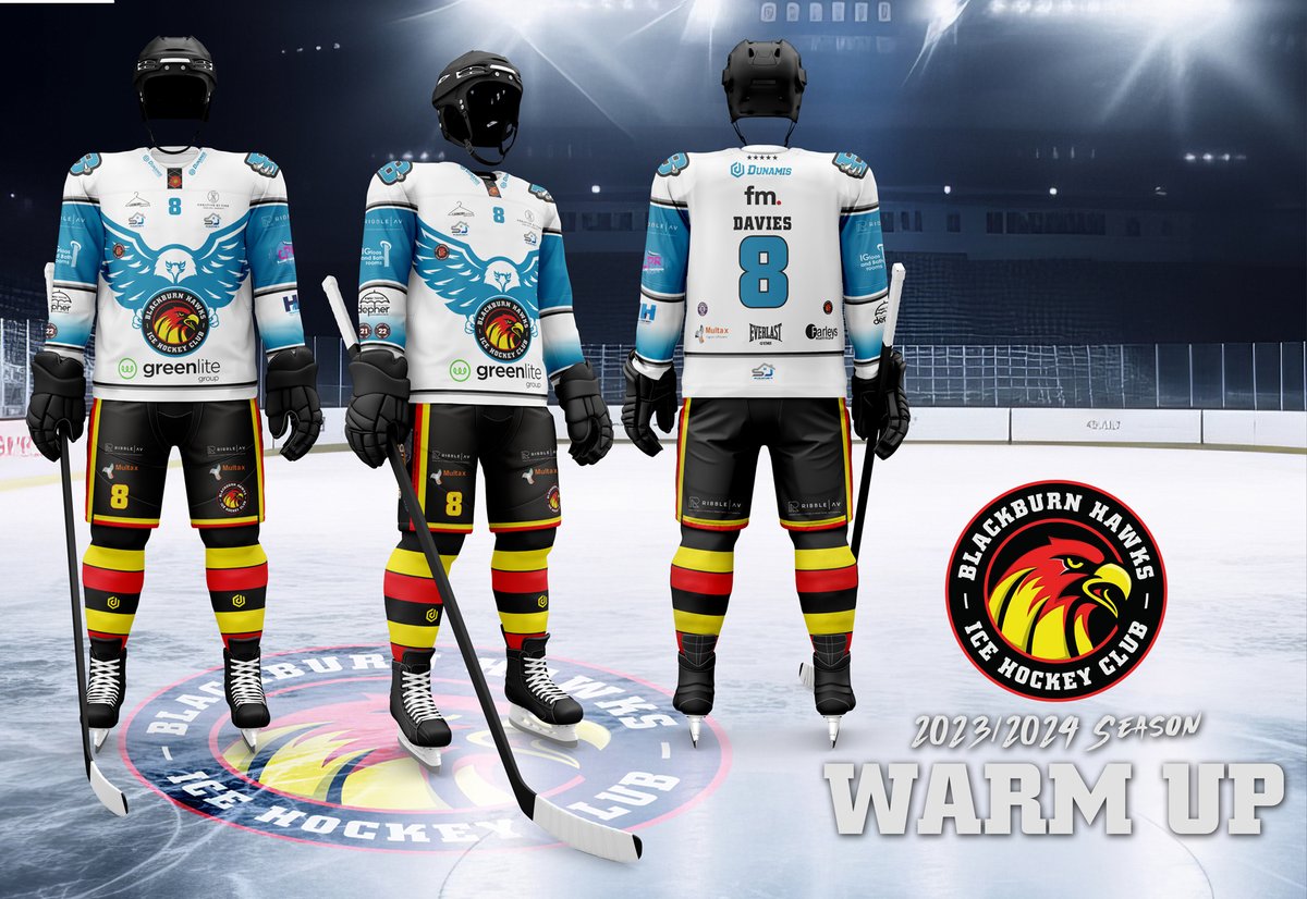 blackburnhawks's tweet photo. ๐จ๐ ICYMI - 23/24 HAWKS WARM UP JERSEY ๐๐จ
Your Greenlite Group Blackburn Hawks are excited to share our 23/24 WARM UP Jersey design by our proud sponsor Dunamis Sportswear UK !! ๐ฅ๐ด๐ฅโซ๏ธ๐ฅ๐ก
Order your Hawks Jersey via https://t.co/qe8ngpaxiW
#COYHawks #ProjectHawks https://t.co/B7eYxkeURf