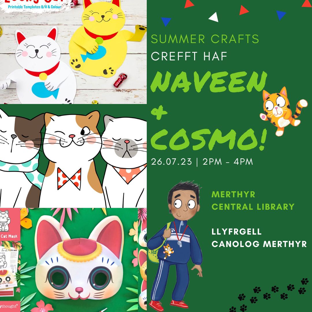 WellbeinMerthyr's tweet photo. This week our library activities will be based on Naveen!
Yr wythnos hon bydd ein gweithgareddau llyfrgell yn seiliedig ar Naveen!
#wellbeingmerthyr #summerreadingchallenge #readysetread #merthyrlibraries https://t.co/PayFQk18d1