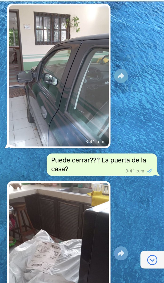 mareliamb's tweet image. Aquí en situaciones casuales en Mérida… pedirle al repartidor que cierre tu casa.