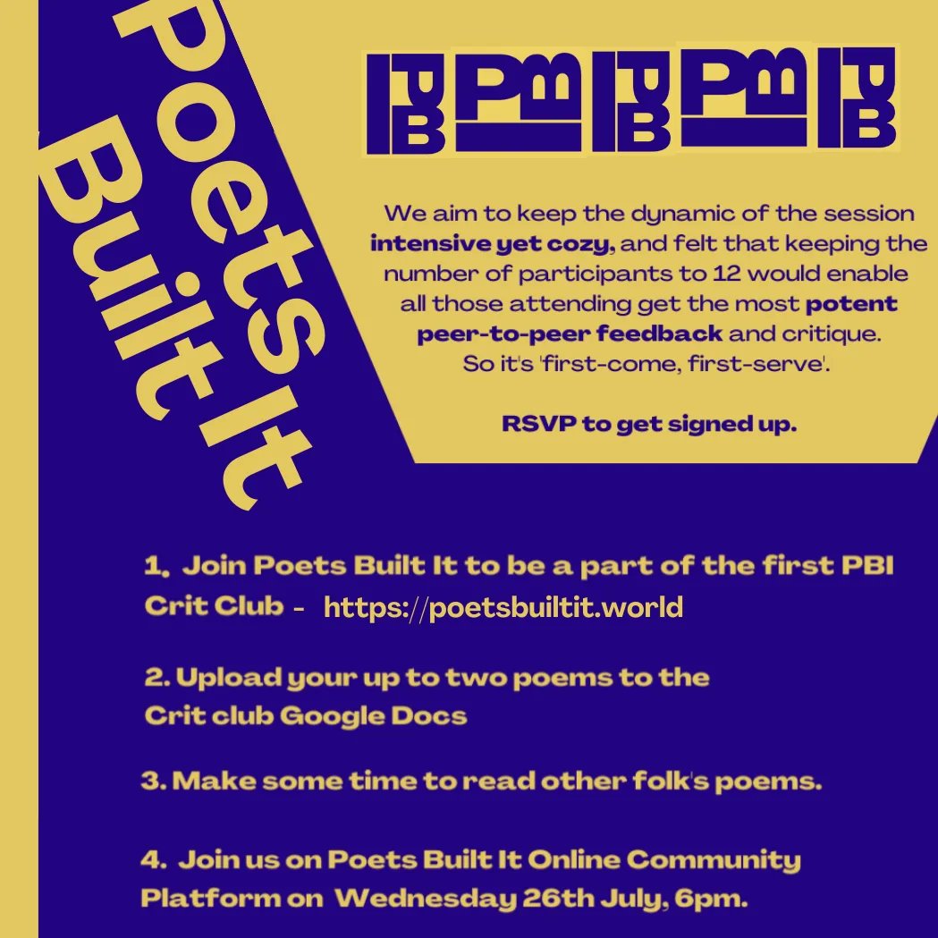 Poets Built It tweet media