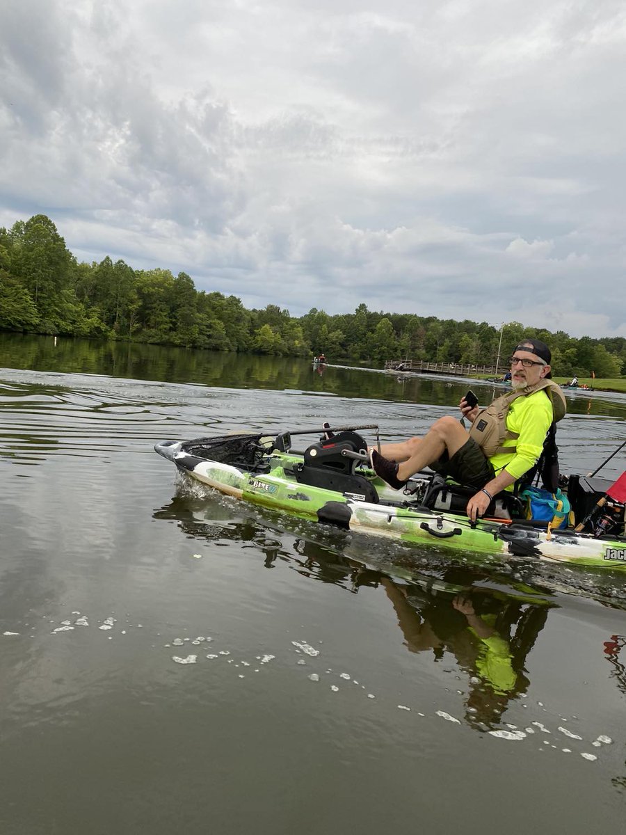 miacalva's tweet photo. I'll take a 12th place finish any time with @CarolinaYakAngl . It was a great day in the company of friends, too, and that's my favorite part of our sport. Let's keep building this community - 10 years and still growing!!!
#CKA #CKA10 #kayakfishing #bassfishing #redoakbrewery https://t.co/kkzH4UC52L