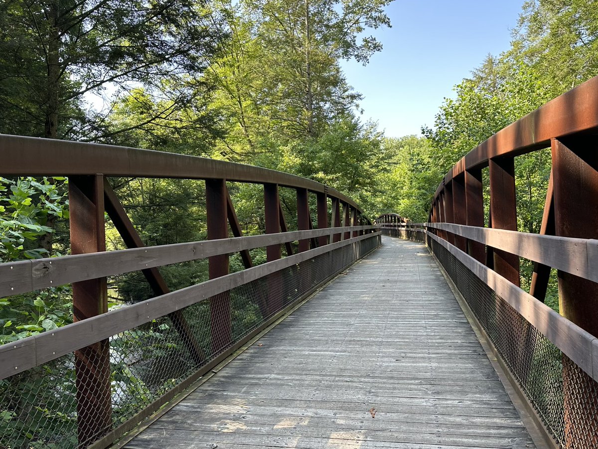 AndrewBashore's tweet photo. Morning ride through Swatara State Park along the Bear Hole and Swatara Rail Trail. https://t.co/n3CiEljpc7