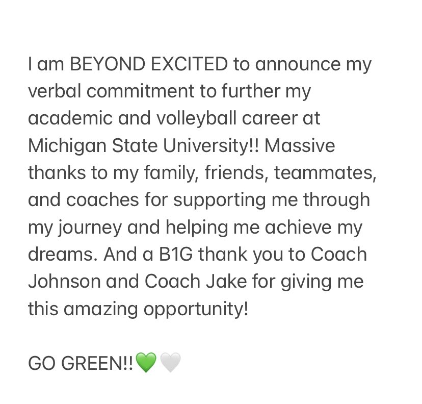 GO SPARTANS 💚🤍