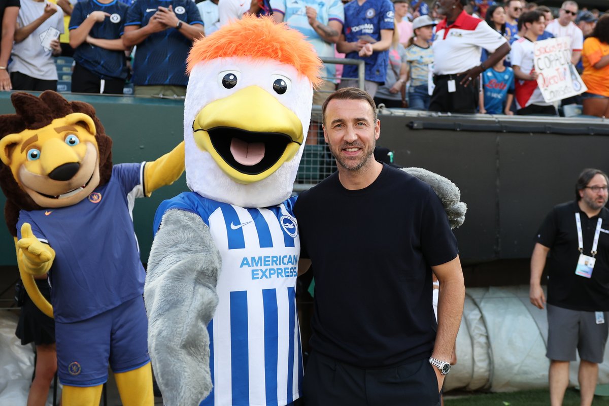 BHAFC's tweet photo. An incredible evening. 🙌 Thank you to the 65,128 fans at last night's friendly! 💙🤍 https://t.co/KtqPgcbFbY