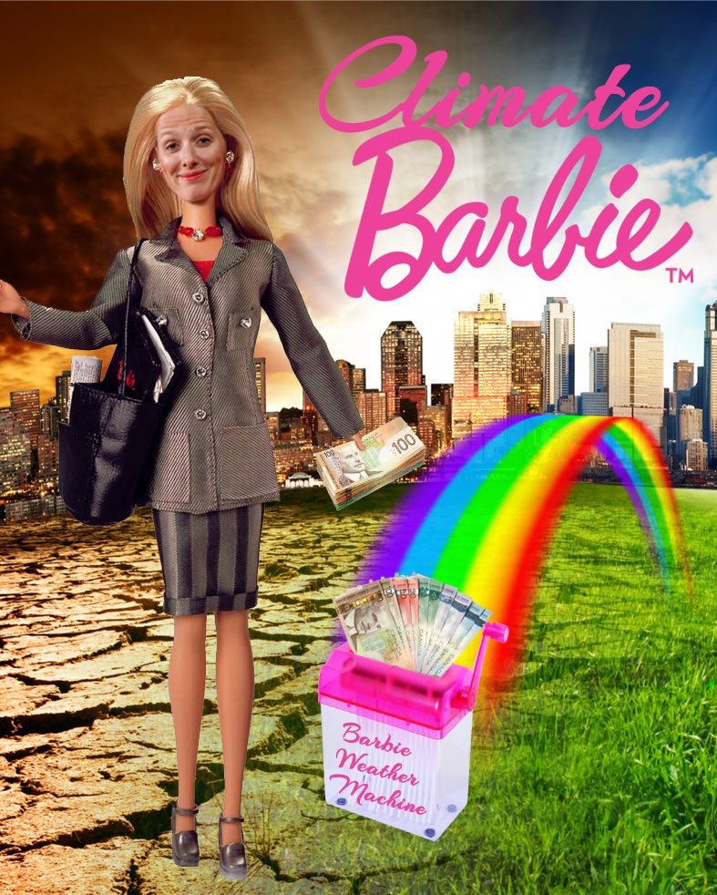 She’s a model and she doesn’t work! #Barbie