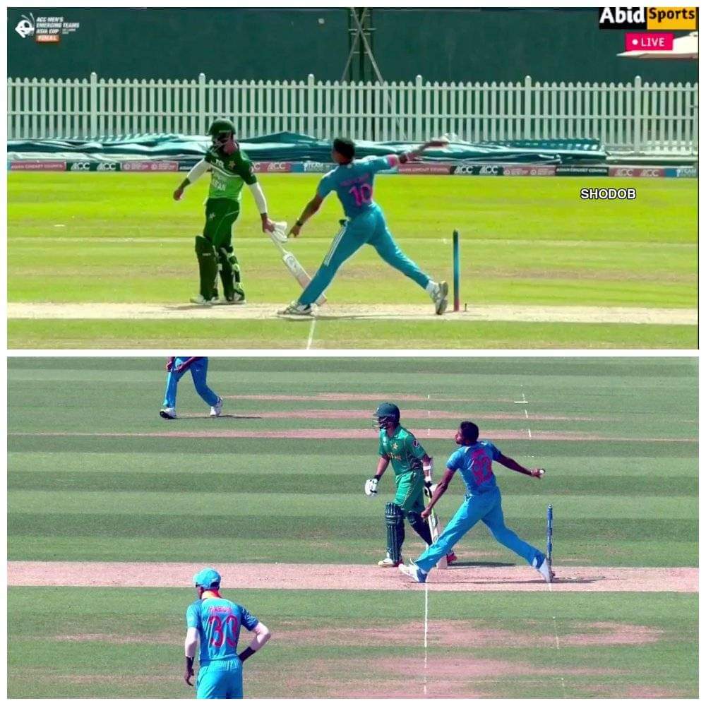 RaadiOfficial's tweet photo. Bro if you cross the line in war or in game, then you yourself will be responsible for the result. ☕🇵🇰

#PakvsInd https://t.co/wVJ1Nv1baK