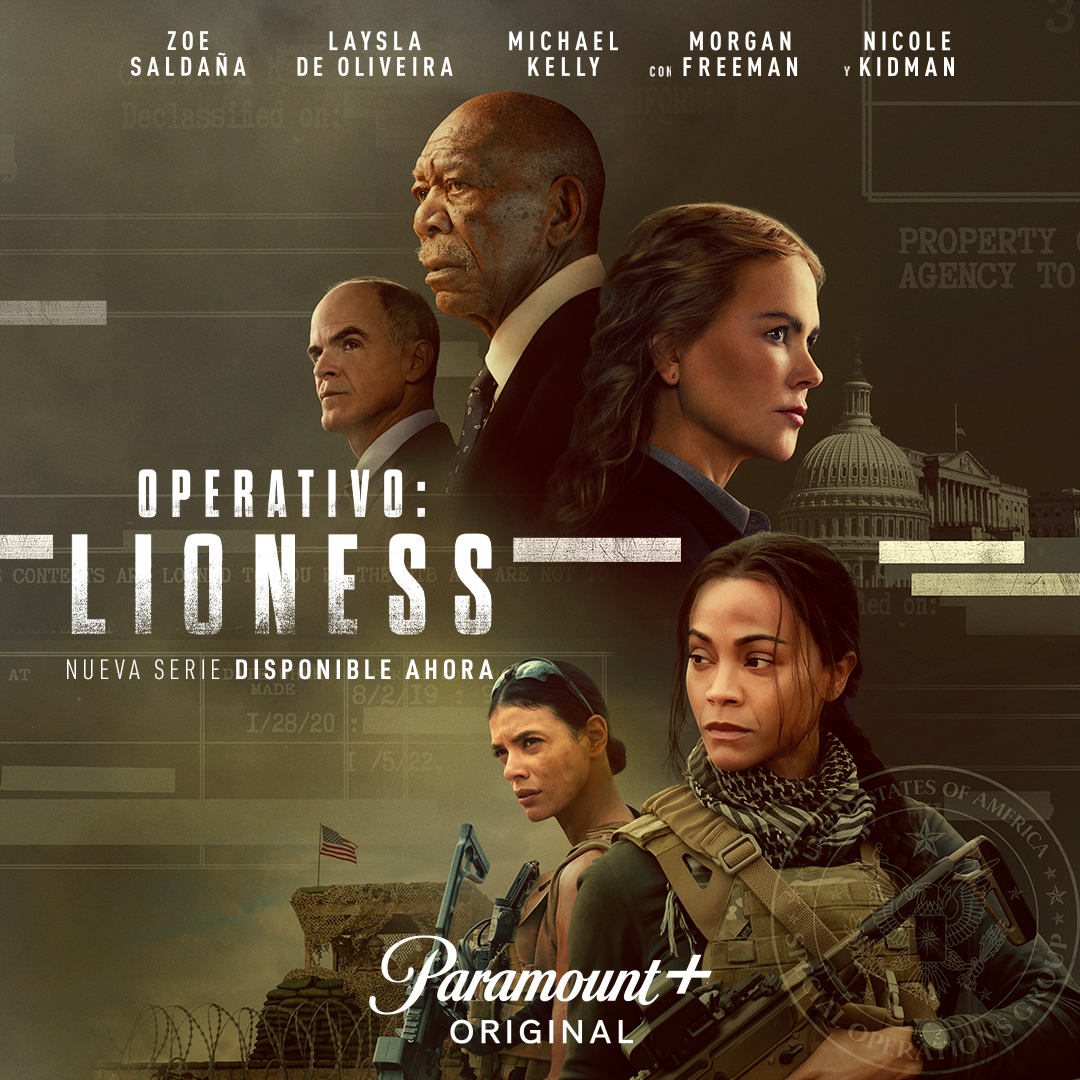pauldelpin's tweet photo. El operativo ha comenzado. ¿Te sumas a la misión? #OperativoLioness, la nueva serie de 𝗧𝗮𝘆𝗹𝗼𝗿 𝗦𝗵𝗲𝗿𝗶𝗱𝗮𝗻,  ya está disponible en @ParamountPlusMX. https://t.co/wEVk0bxTVt