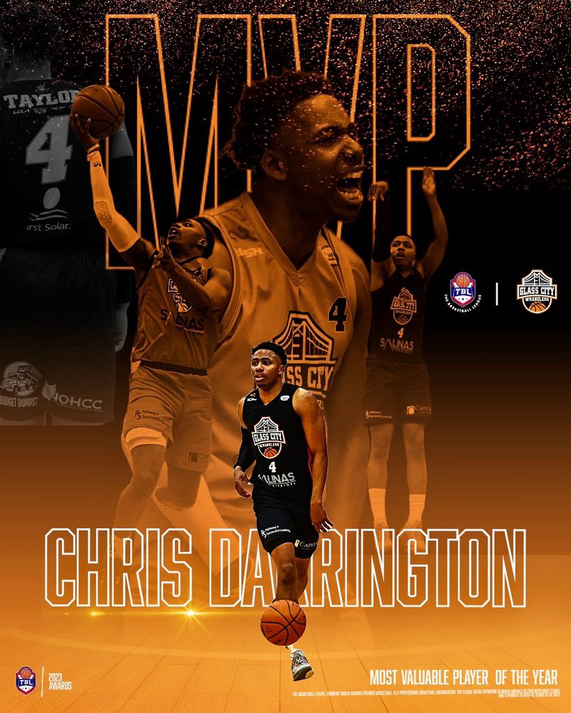 Congrats to @_chrisdarrington of the @glasscitywranglers for winning the ‘23 @baronchampionshiprings TBL MVP award‼️

Chris led his team to a strong playoff season while averaging 30+ points per game that included no fewer than 1:4 of the games ending with making game winning…