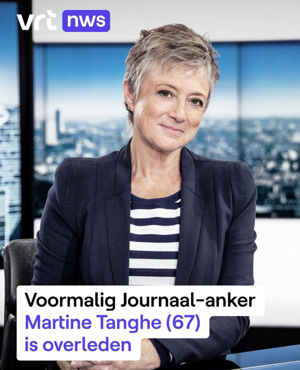 Zo droevig nieuws. Zo’n klassedame 💔
Sterkte aan familie en vrienden.