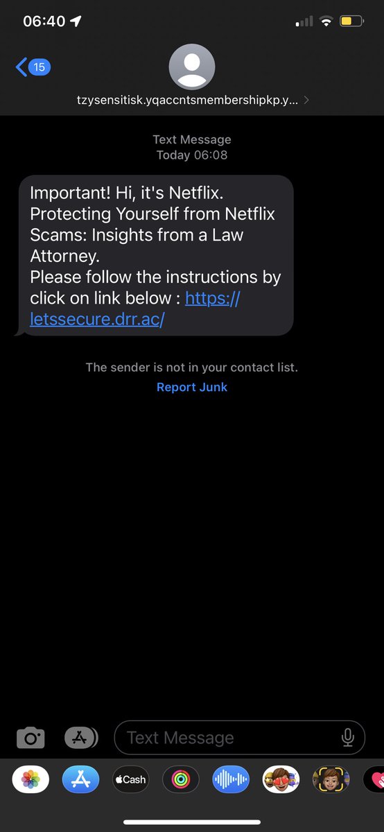 0kare_bear0's tweet photo. ITS A SCAM PRETENDING TO PROTECT YOU FROM SCAMS 😂 https://t.co/CA9jaOehdl
