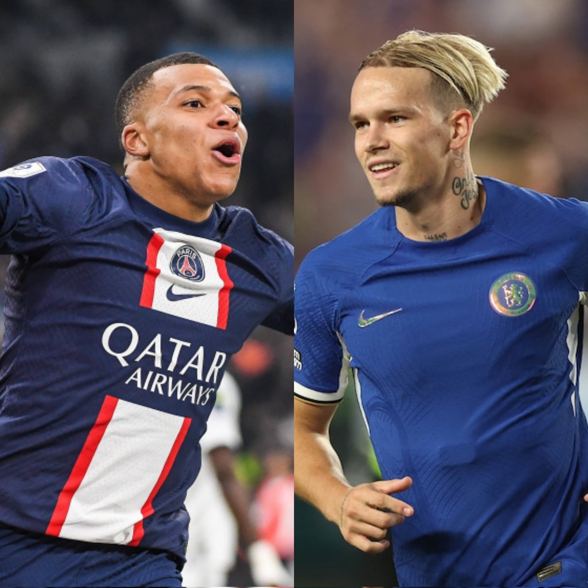 brezycfc's tweet photo. Who is more faster ⚡⚡
Like for mudryk ❤️
Retweet for Mbappe 🔁 https://t.co/gS0W7juf61