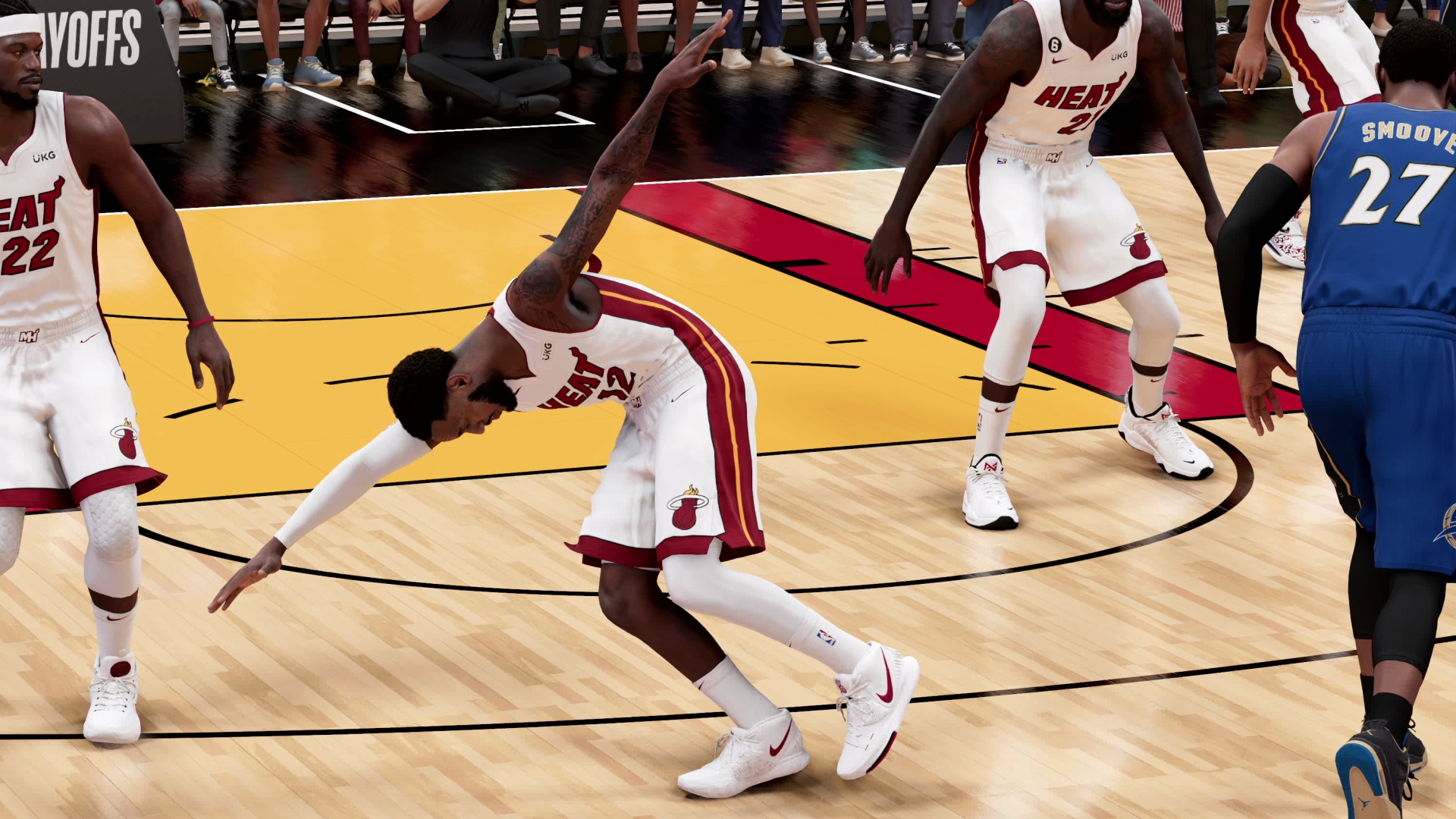 Chris Smoove on Twitter "NBA 2K23 My Career 100 1st Half 33 Pts 8