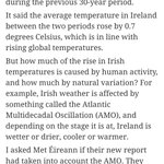 Photo by RTÉ Climate Watch (@RTEClimateWatch)