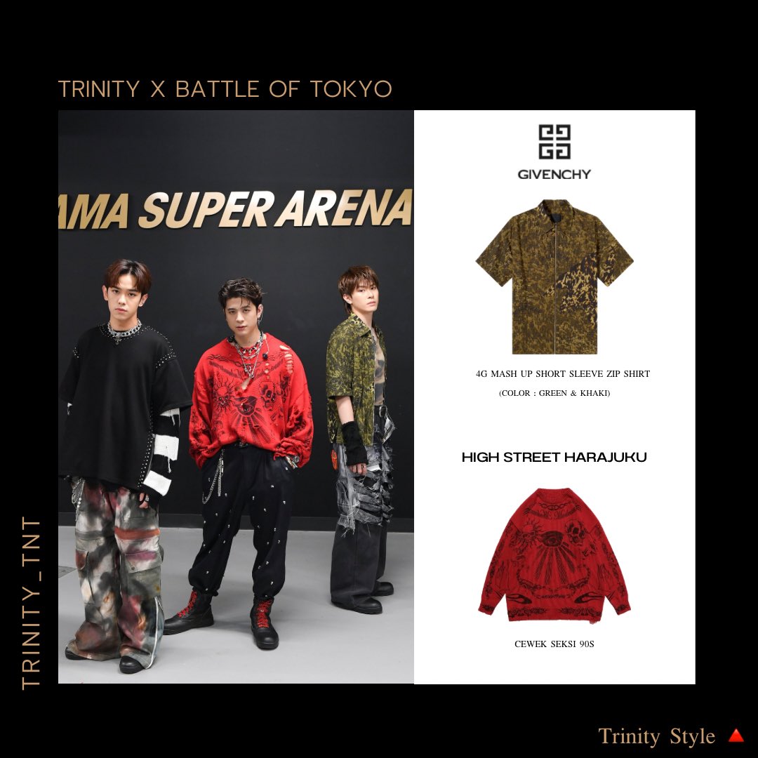 Trinity_Style_'s tweet image. 💥 DAY 3 ✅

#TRINITYxBATTLEOFTOKYO
#TRINITY_TNT   #Trinity_Style
#แฟชั่นทนต
