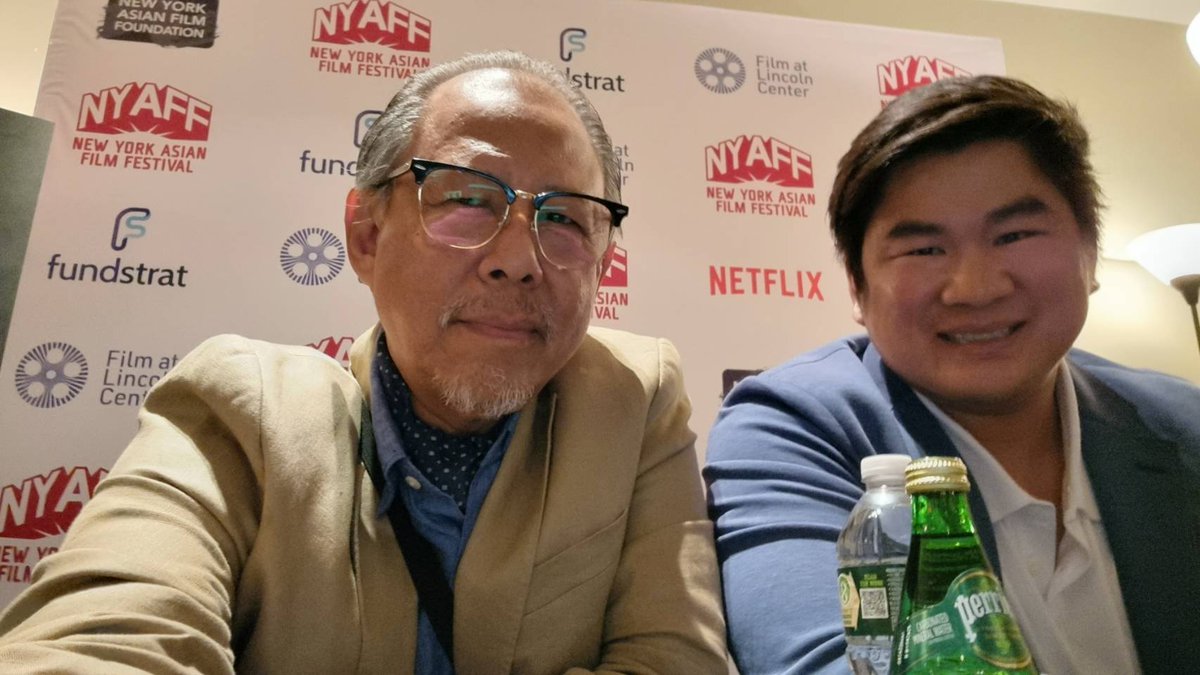 LeeThongkham's tweet photo. At the #nyaff New York Asian film festival 2023. International premiere. With mr. Vithaya Pansringarm. #kittythekiller movie coming soon to USA. https://t.co/8a9whbOHnx