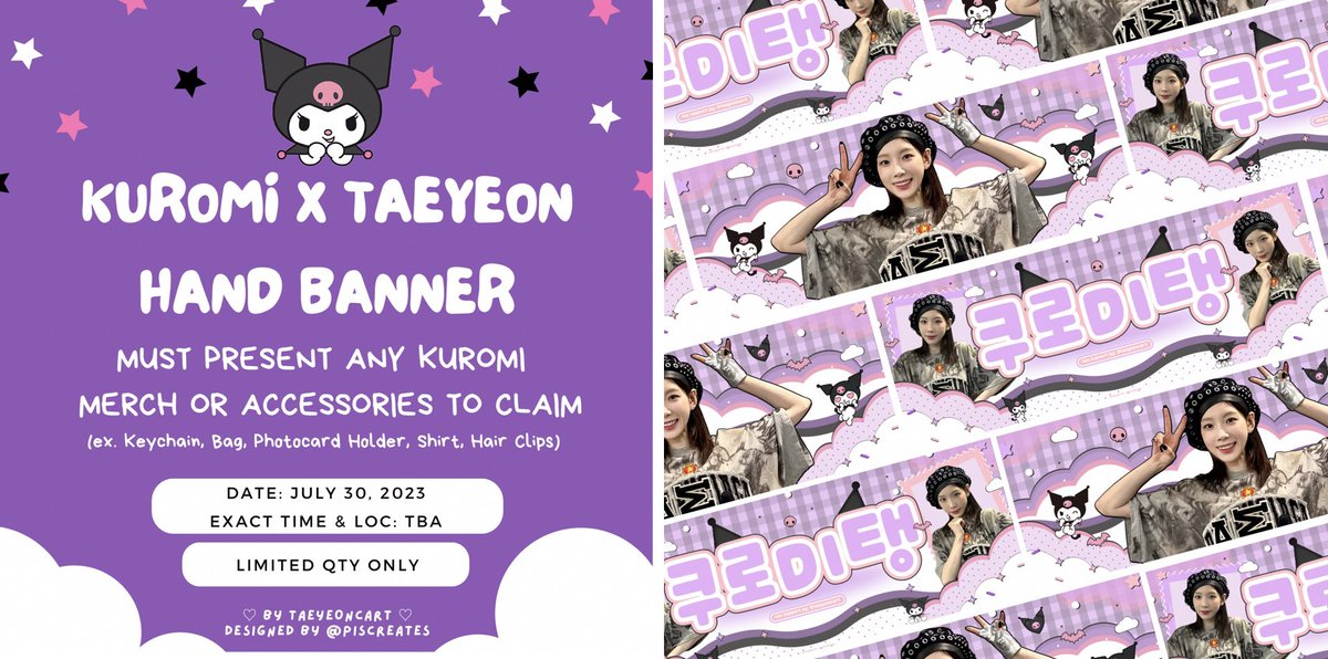 taeyeoncart's tweet photo. 🖤 𝗔𝗧𝗧𝗘𝗡𝗧𝗜𝗢𝗡 𝗞𝗨𝗥𝗢𝗠𝗜 𝗟𝗢𝗩𝗘𝗥𝗦 💜 
— #TAEYEON fan support by @taeyeoncart for #TheODDOfLOVE_in_MANILA

   ♡ mbf, like &amp; rt 
   ♡ pls read mechanics in the poster 
   ♡ 1:1 ratio 
   ♡ limited qty only! 

#TheODDOfLOVE #TAEYEONCONCERT_TheODDOfLOVE https://t.co/el35o8WF51