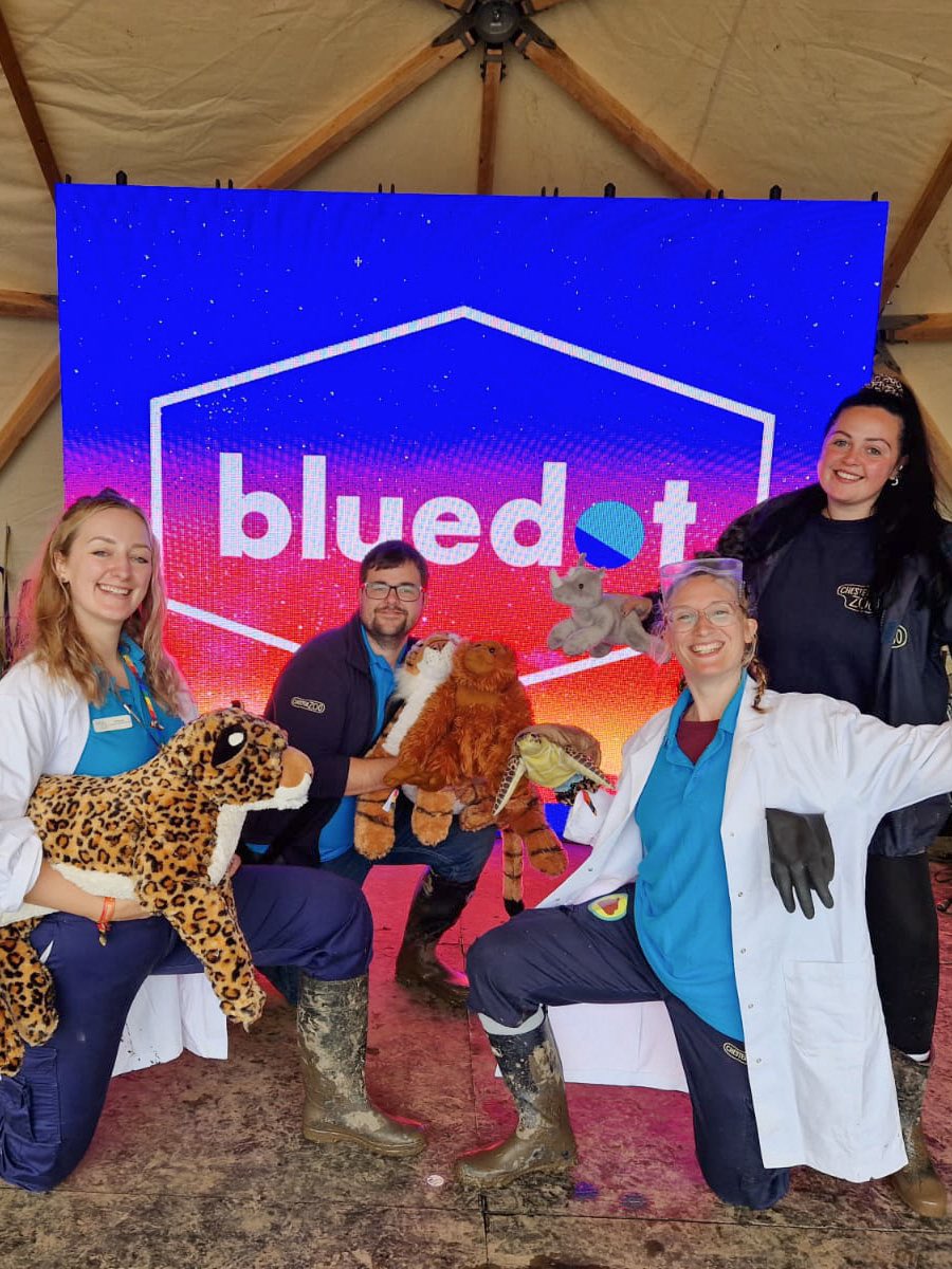 Come &amp; visit our stand at <a href="/bluedotfestival/">bluedot</a> 🎊⛺️ 

Help us solve an anteater mystery🕵️‍♀️ 🐜 play the rhino dating game 💕🦏 &amp; learn all about our wonderful wildlife here in the UK 🇬🇧🦊 

We can’t wait to see you here!