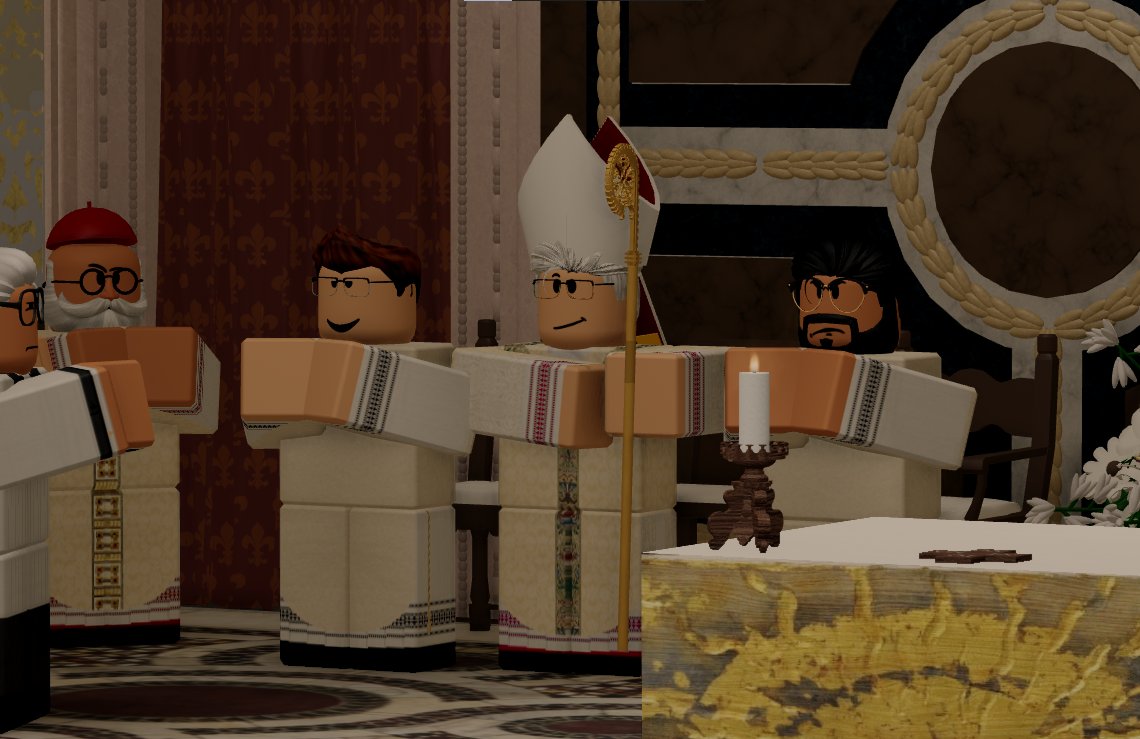 VaticansRBLX's tweet photo. [ROME] Yesterday evening, +H.E. Wiktor Krajewski was ordained to the episcopate (became Bishop) by His Holiness. We thank you for your service and wish you well for your future ministry! https://t.co/j7bJyHaqxu