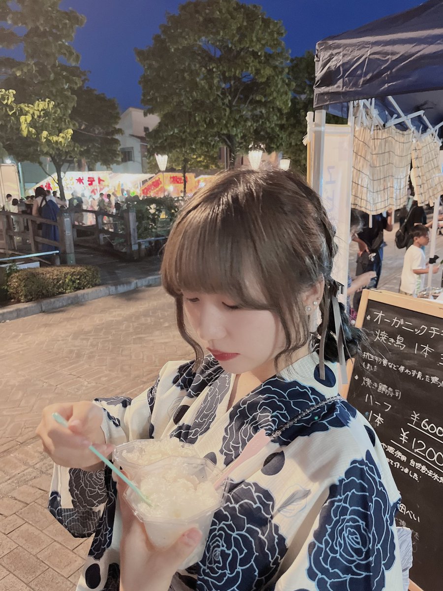 tsubugaikimuchi's tweet photo. 地元のおまつりにいったね〜^ ̳ᴗ ̫ ᴗ ̳^ https://t.co/Zt0gGghSxe