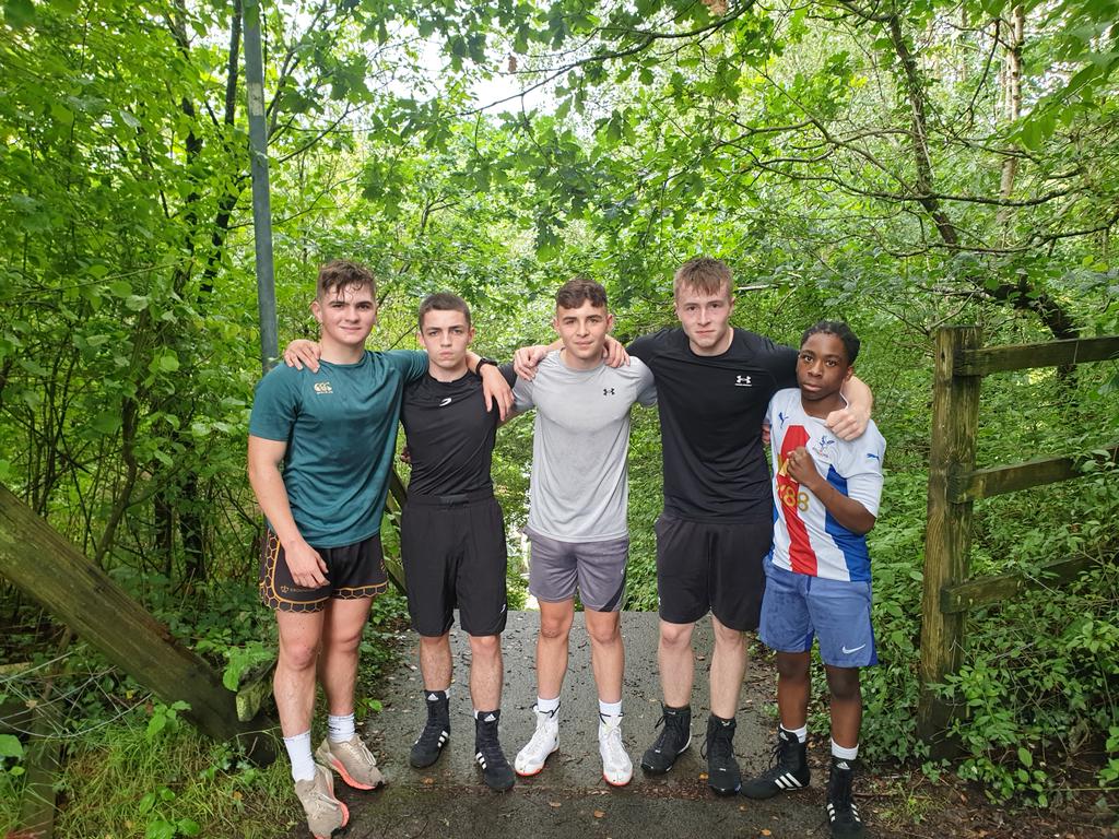 Mountain ash boxing boys top lads .