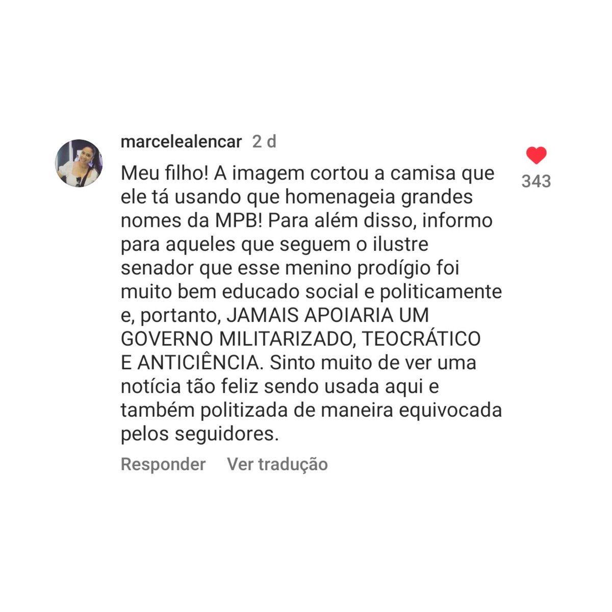 🚨FORÇA E MUITA FORÇA: O Senador Eduardo Girão (NOVO-CE) fez uma postagem sobre o estudante cearense medalhista na Olimpíada de Matemática, mas recebeu uma resposta inesperada da mãe do menino: "Meu filho foi muito bem educado social e politicamente; jamais apoiaria um governo