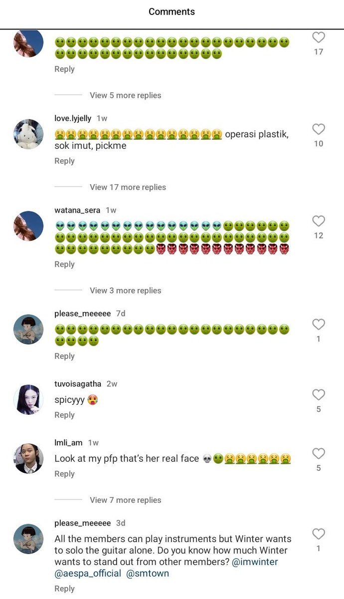 KMJReports's tweet photo. ⚠️ INSTAGRAM ⚠️

We notice that W's latest IG post is full of hateful comments from haters. 

Please DON'T ENGAGE bcs it only bring the comment to the top. 

Just report as bully1ng or h@r4ssment and then block. 

Please also leave a nice comments too. Thank you. 🙇🏻‍♀️ https://t.co/jbKaWskxUU